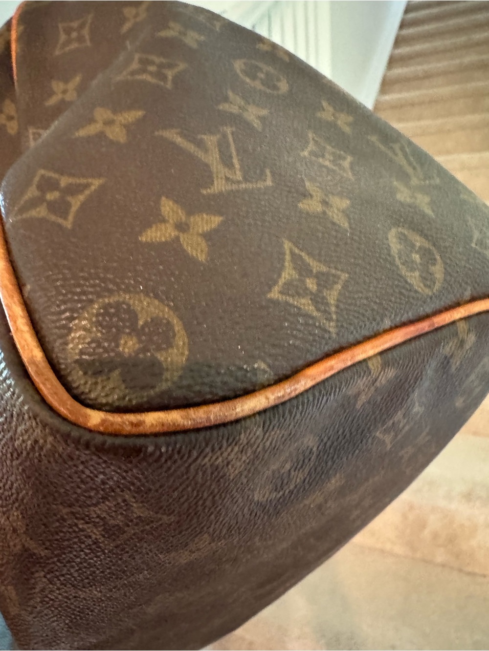 Vintage Louis Vuitton Brown Monogram Speedy 30 - Picture 9 of 16